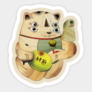 Maneki Neko Sticker